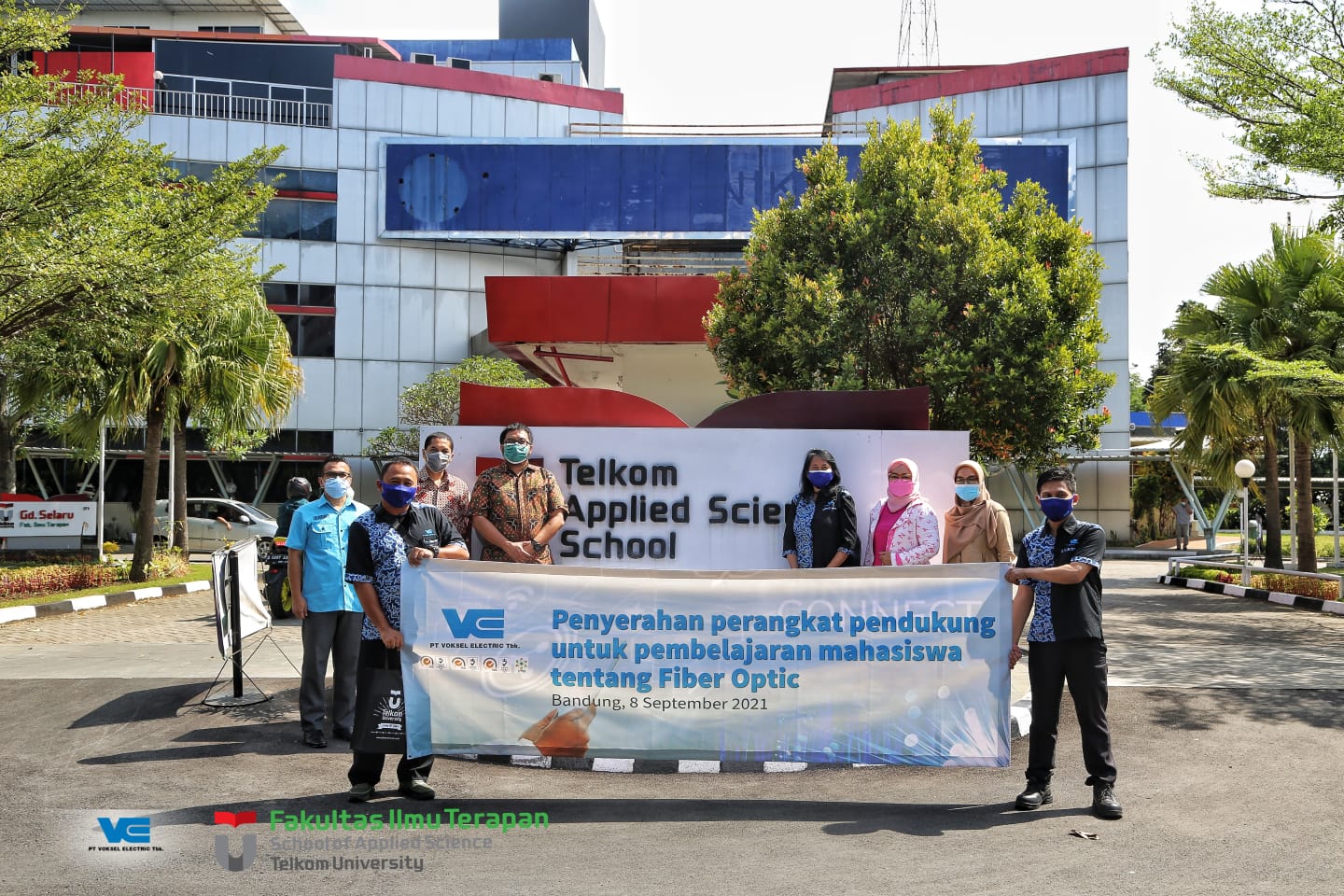 Dukungan Perusahaan Pada Media Pembelajaran Mahasiswa dari PT Voksel Elektrik