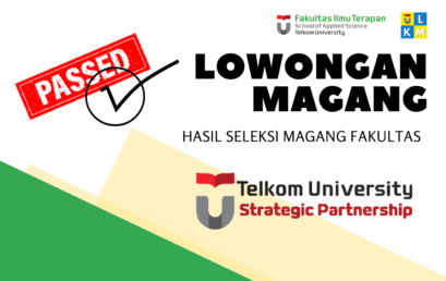 Info Hasil Lowongan Magang 1 Semester Direktorat SPIO Tel-U