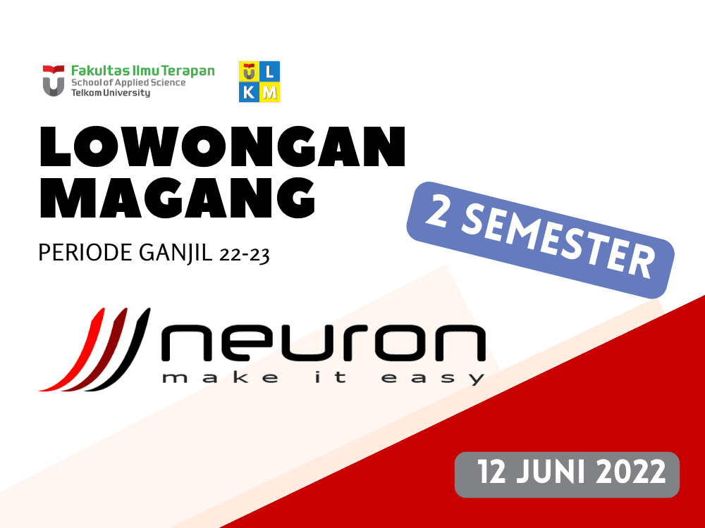 Lowongan Magang 2 Semester PT Neuronworks Indonesia