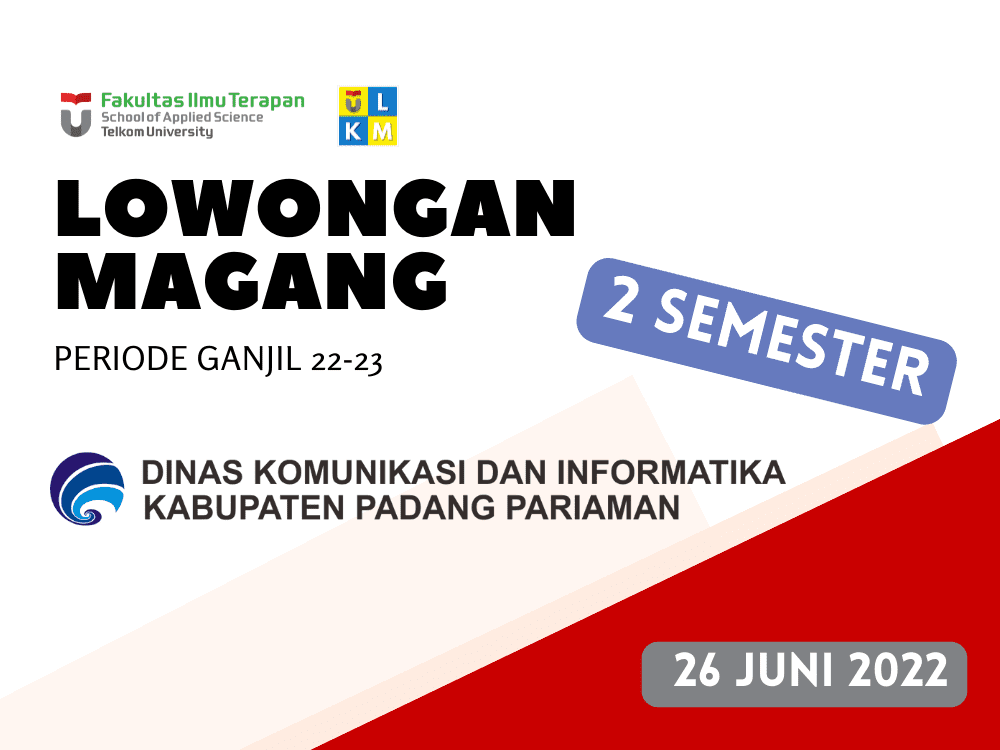 Magang Fakultas – Diskominfo Pariaman
Periode Semester Ganjil TA 2022-2023