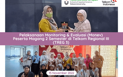 Monev Magang Periode Ganjil 22-23 Telkom Regional 3