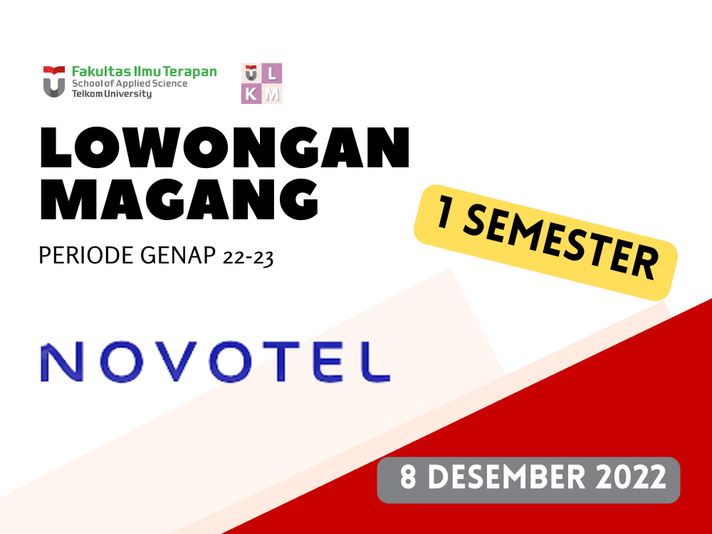 Lowongan Magang 1 Semester Novotel Tangerang