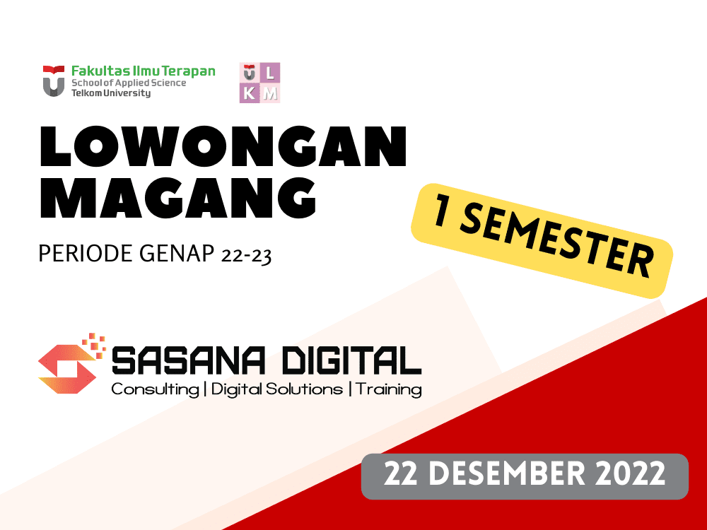 Magang Fakultas 1 Semester - PT Sasana Solusi Digital Periode Semester Genap TA 2022-2023