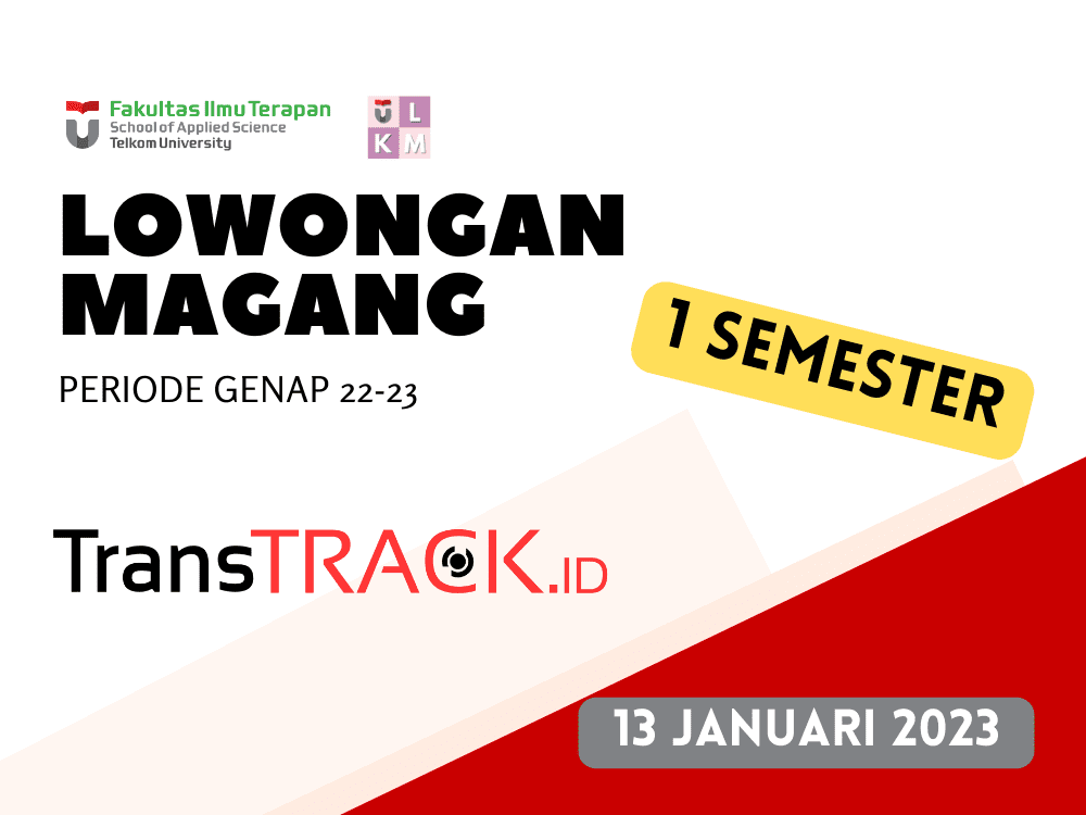Magang Fakultas 1 Semester - TransTrack.ID Bidang Marketing Periode Semester Genap TA 2022-2023