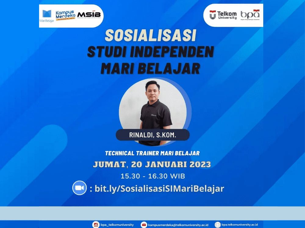 Sosialisasi Program Studi Independen – Mari Belajar 2023