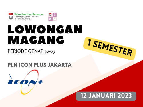 Magang Fakultas 1 Semester - PLN Icon Plus Jakarta Periode Semester Genap TA 2022-2023