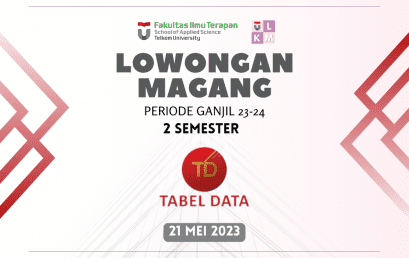 Lowongan Magang 2 Semester Tabel Data Informatika 2023-1