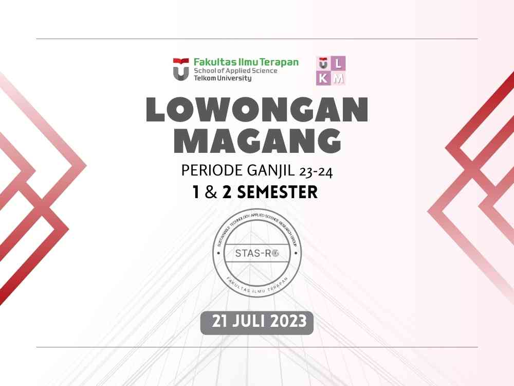 Magang Fakultas 2 Semester - MBKM Internal TelU STAS-RG FIT Periode Semester Ganjil TA 2023-2024