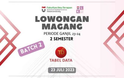 Lowongan Magang 2 Semester TDI Batch 2 2023-1
