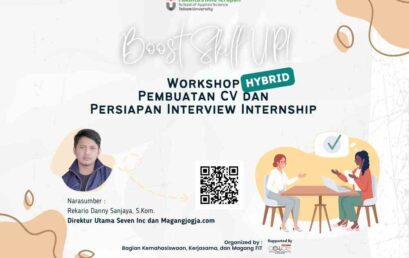 Boost Skill UP! : Workshop CV & Interview Hack