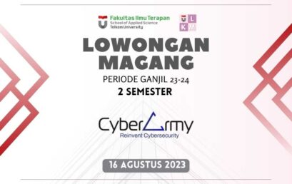 Lowongan Magang 2 Semester CyberArmy 2023-1