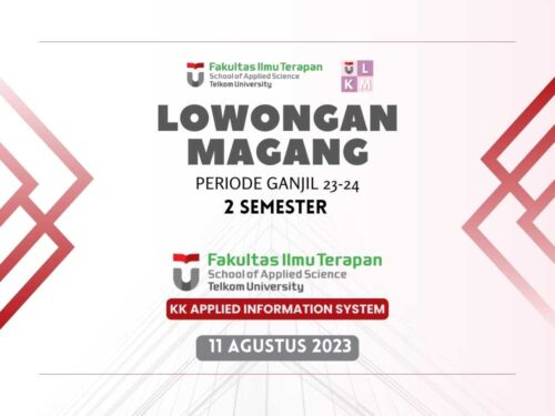 Lowongan Madusem KK Applied Information System Ganjil 23-24_LKM_FIT_TelU