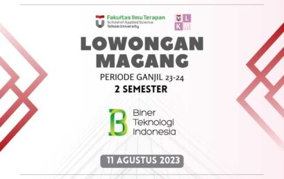 Lowongan Magang 2 Semester PT Biner Teknologi Indonesia 2023-1