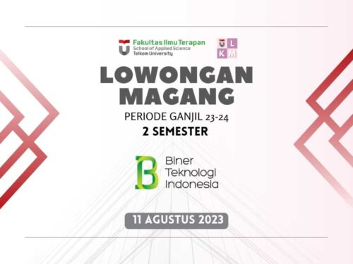 Lowongan Magang 2 Semester PT Biner Teknologi Indonesia 2023-1