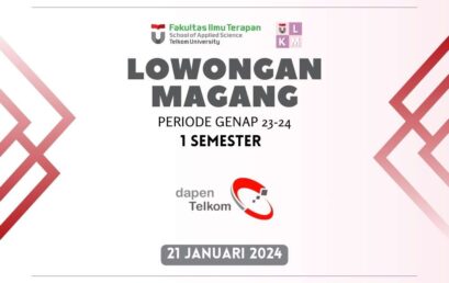 Lowongan Magang 1 Semester Dapen Telkom 2023-2