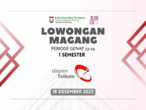 Lowongan Magang 1 Semester Dana Pensiun Dapen Telkom Genap 23-24_LKM_FIT_TelU