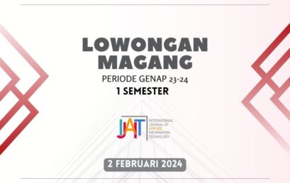 Lowongan Magang 1 Semester IJAIT 2023-2 – Extended