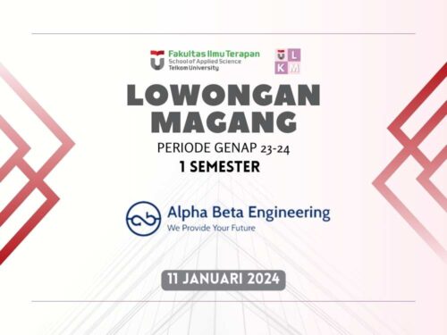 Lowongan Magang 1 Semester Alpha Beta Engineering 2023-2