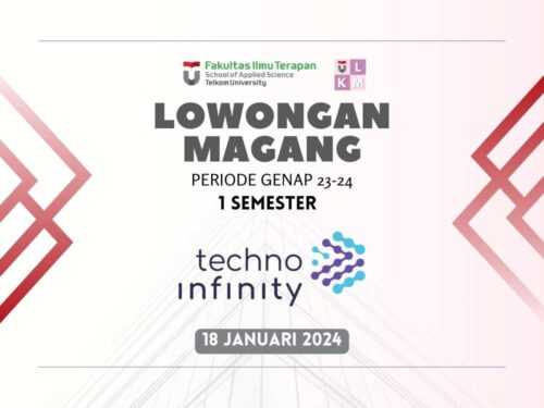 Lowongan Magang 1 Semester Techno Infinity PT Teknologi Nirmala Olah Daya Informasi Genap 23-24_LKM_FIT_TelU