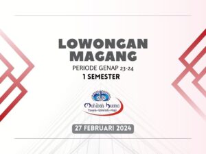 Lowongan Magang 1 Semester PT Muhibah Buana Utama Genap 23-24_LKM_FIT_TelU