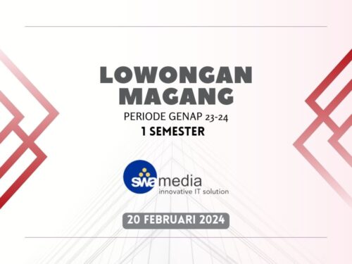 Lowongan Magang 1 Semester PT Swamedia Informatika 2023-2