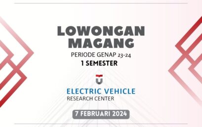 Lowongan Magang 1 Semester RA Electric Vehicle 2023-2