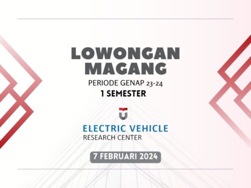 Lowongan Magang 1 Semester RA Electric Vehicle 2023-2