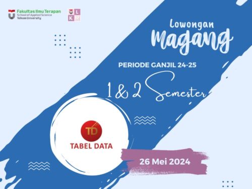 Lowongan Magang 1 & 2 Semester PT Tabel Data Informatika 2024-1