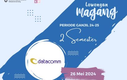 Lowongan Magang 2 Semester PT Datacomm Diangraha 2024-1