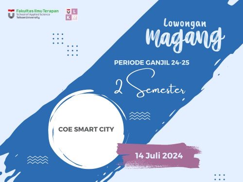 Lowongan Magang 2 Semester CoE Smart City 2024-1