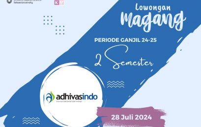 Lowongan Magang 2 Semester PT Adhivasindo 2024-1