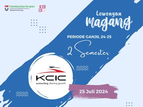 Lowongan Magang 2 Semester KCIC Halim 2024-1 Lowongan Magang 2 Semester KCIC Halim 2024-1