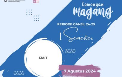 Lowongan Magang 1 Semester IJAIT 2024-1