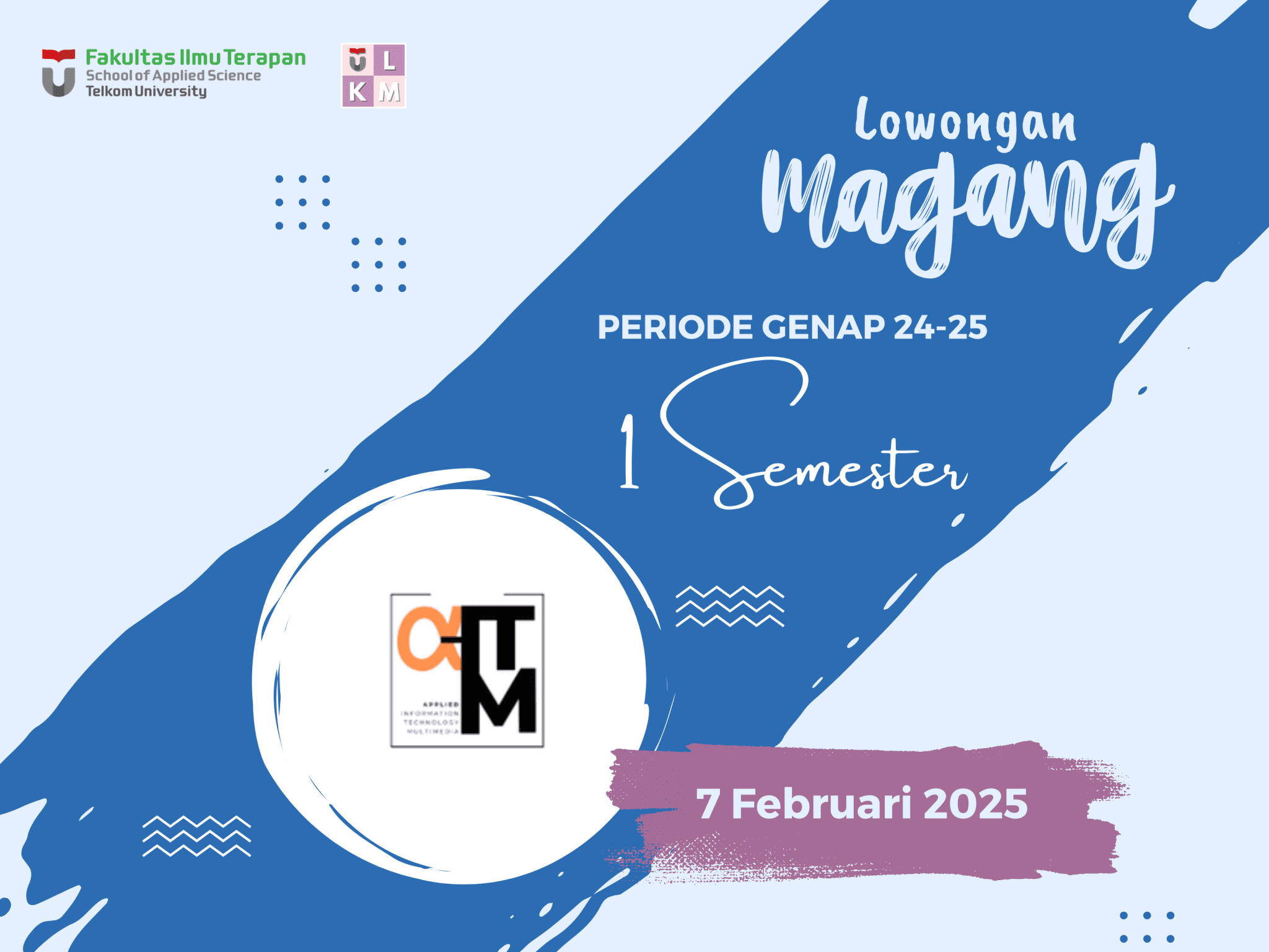 Lowongan Magang 1 Semester KK DBEsT 2025-2 Lowongan Magang 1 Semester KK DBEsT 2025-2