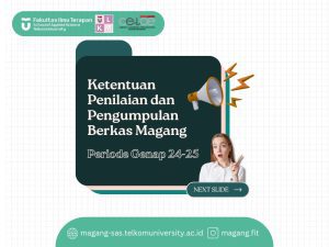 Ketentuan Penilaian dan Pengumpulan Berkas Magang