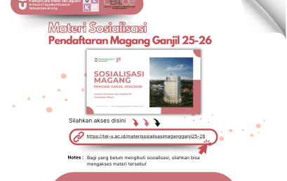Materi Sosialisasi Pendaftaran Magang Ganjil 25-26