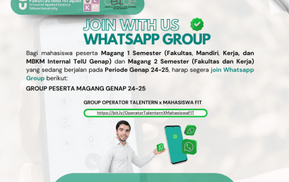 Whatsapp Group OperatorTalenternXMahasiswaFIT