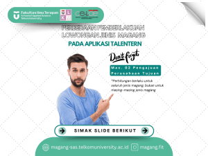 perbedaan pemberlakuan lowongan jenis Magang Fakultas dan Magang Non-Fakultas