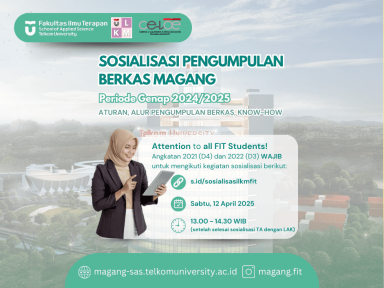 sosialikasi pengumpulan berkas magang
