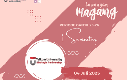 Lowongan Magang 1 Semester SPIO Telkom University 25/26 1
