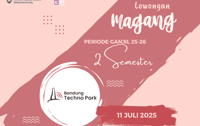Lowongan Magang 2 Semester BANDUNG TECHNO PARK 25/26 1
